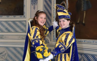 Brühler Kinderprinzenpaar Prinz Lisa I. und Prinzessin Leane I.