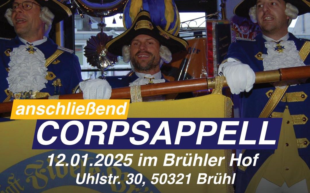 Falkenjäger Corpsappell | 12.01.2025