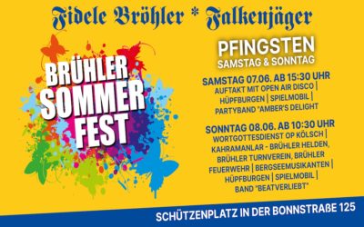 Fidele Sommerfest an Pfingsten