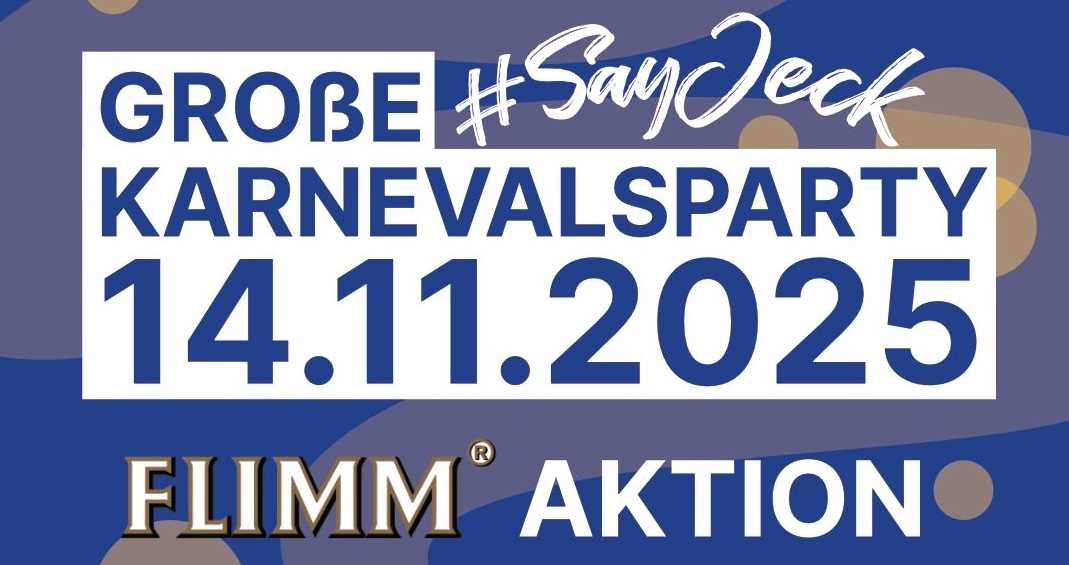 #SayJeck – Große Flimm Aktion: Verlosung unter den ersten 200 Kartenkäufern